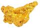 West Australian High Purity Rare Natural Pilbara Gold Nugget Weight 1.8 Grams
