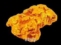 West australian high purity rare natural pilbara gold nugget weight 1.8 grams