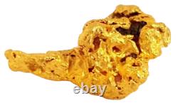 West australian high purity rare natural pilbara gold nugget weight 1.8 grams