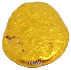 West australian high purity rare natural pilbara gold nugget weight 2.4 grams