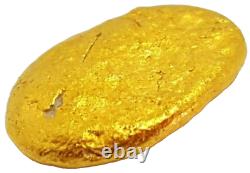 West australian high purity rare natural pilbara gold nugget weight 2.4 grams