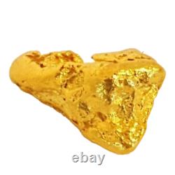 West australian high purity rare natural pilbara gold nugget weight 2.5 grams