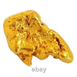 West australian high purity rare natural pilbara gold nugget weight 2.5 grams