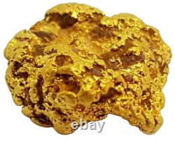 West australian high purity rare natural pilbara gold nugget weight 2 grams