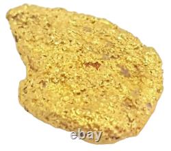 West australian high purity rare natural pilbara gold nugget weight 2 grams