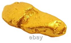 West australian high purity rare natural pilbara gold nugget weight 3.3 grams
