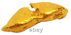 West australian high purity rare natural pilbara gold nugget weight 3.3 grams