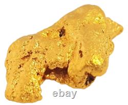 West australian high purity rare natural pilbara gold nugget weight 4.4 grams