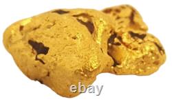 West australian high purity rare natural pilbara gold nugget weight 4.6 grams