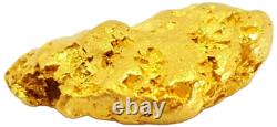 West australian high purity rare natural pilbara gold nugget weight 6.9 grams