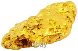 West australian high purity rare natural pilbara gold nugget weight 6.9 grams