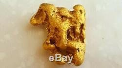 Western australian high purity natural pilbara gold nugget weight 32.6 grams