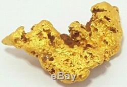 Western australian high purity rare natural pilbara gold nugget weight 4.6 grams