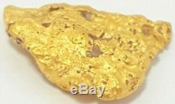 Western australian high purity rare natural pilbara gold nugget weight 5.1 grams