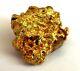 Yellow Gold Natural Nugget 89.23% Au Purity As Per Xrf Spectrometer Test 2.1gr