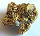 Yellow Gold Natural Nugget 96.27% Au Purity As Per Xrf Spectrometer Test 1.23gr