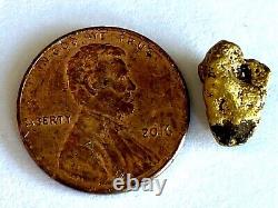 Yellow Gold Natural Nugget 99.34% Au Purity As Per XRF Spectrometer Test 2.61gr